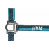 HKM Nylonhalfter mit Strick navy/azur VB