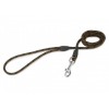 Firedog Hundeleine mit Karabiner 6mm schwarz/orange 130cm