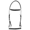 TopReiter Trense "Soft Line ll", kristall schwarz 23cm