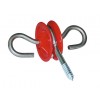 Kerbl Torgriffisolator Nirosta mit 2 Einlegehaken