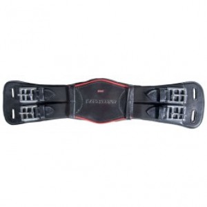 Karlslund anatomischer Ledergurt Wave schwarz 50 cm