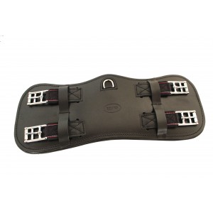 Eques ergonomischer Kurzgurt schwarz 35 cm