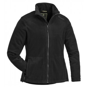Pinewood Damen Fleecejacke Retriever Schwarz/Schwarz S