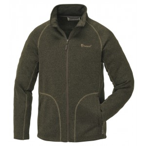 Pinewood Fleece Jacke Gabriel Oliv meliert L