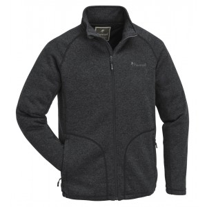 Pinewood Gabriel Membran Fleece-Strickjacke Dunkelgrau Mix XXL