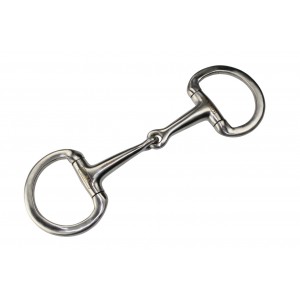 Hilbar Exklusiv Olivenkopfgebiss, einfach gebrochen, lockable 11,5cm