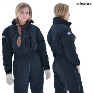 HGG Reitoverall Coldy schwarz L Lang (+10cm)