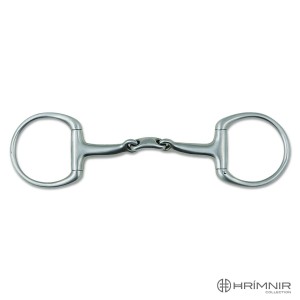 Hrimnir Gebiss doppelt gebrochen Edelstahl 14mm 11,5cm