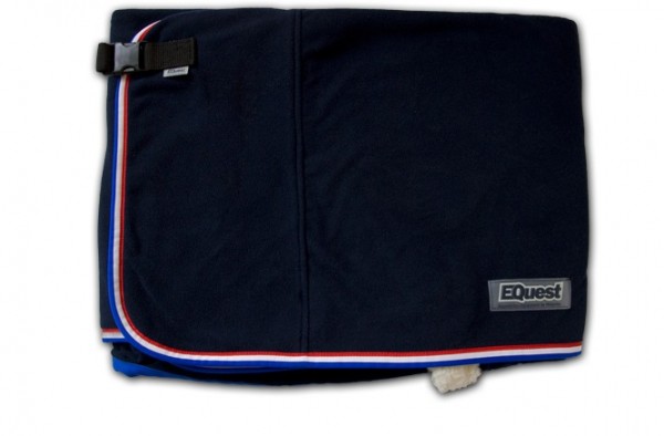 EQuest Abschwitzdecke Alpha Fleece Regular marine 125cm