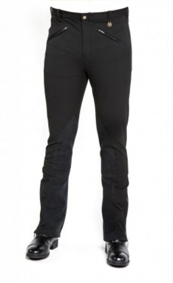 Impact Jodhpurreithose Herren schwarz 58L