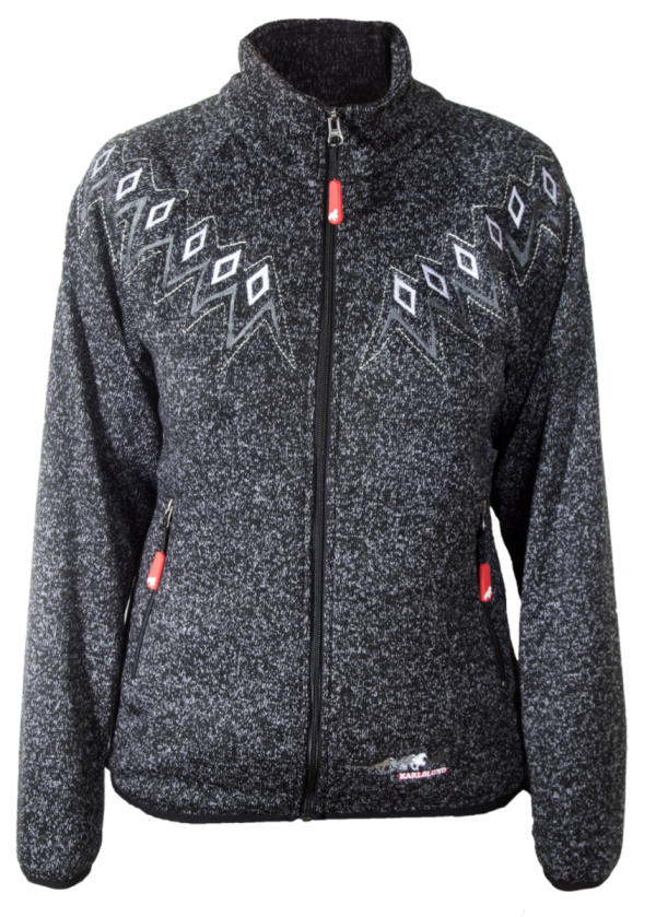 Karlslund Reykur Fleece-Sweater grau XXL