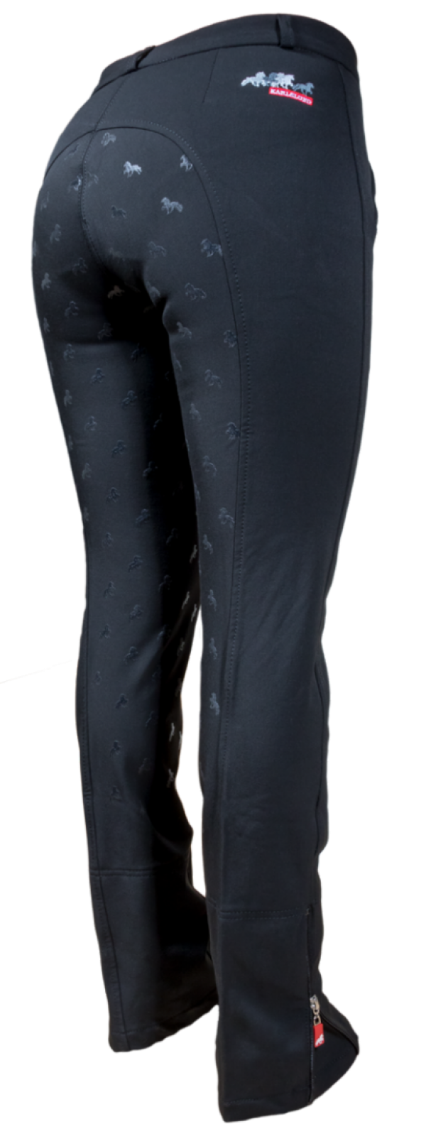 Karlslund Reithose Iceland Grip schwarz 38