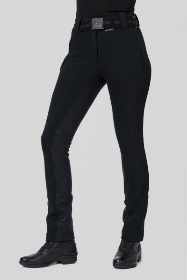 Topreiter Reithose "HEKLA" black 72 (=36L)