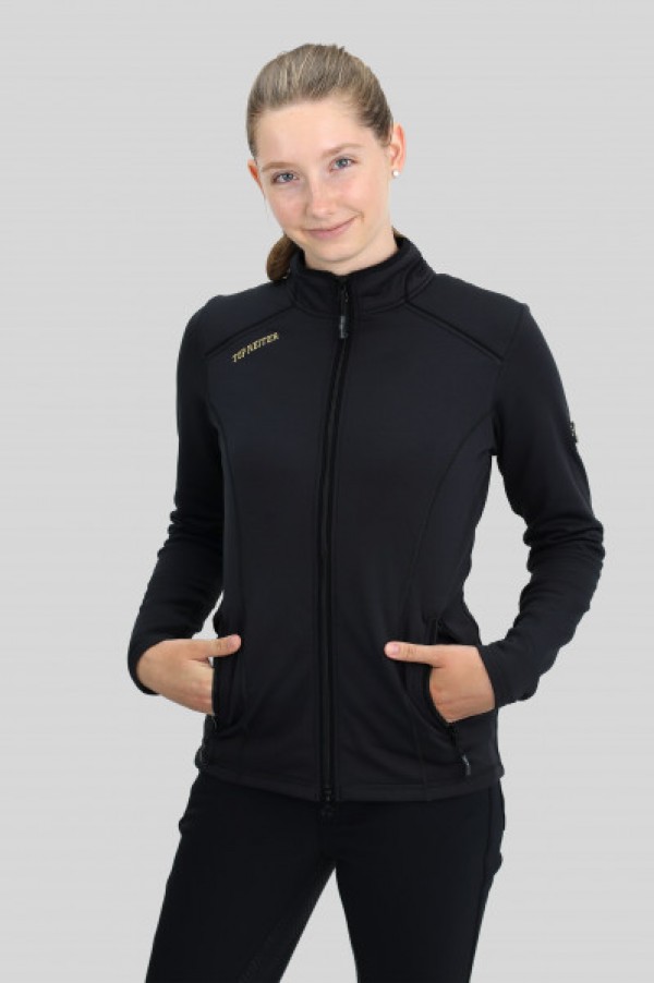 TOP REITER Sweatshirt "BASIC", schwarz L
