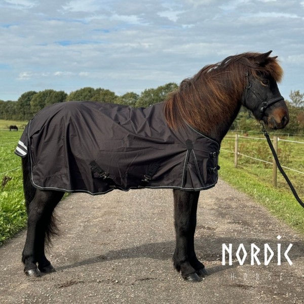 Nordic Horse Regendecke mit Fleecefutter 125cm